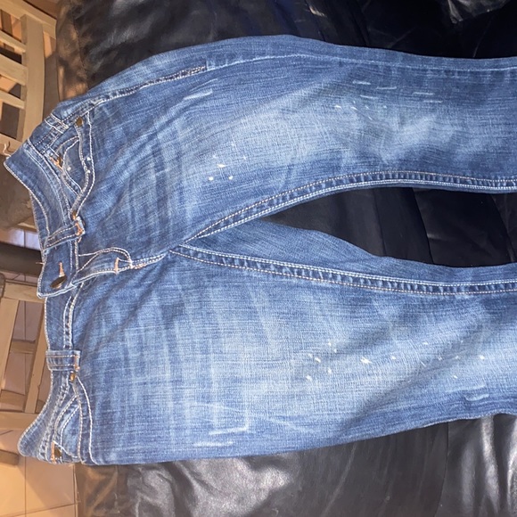 Urban Behaviour Wide Flare Blue Jeans! - Picture 2 of 7